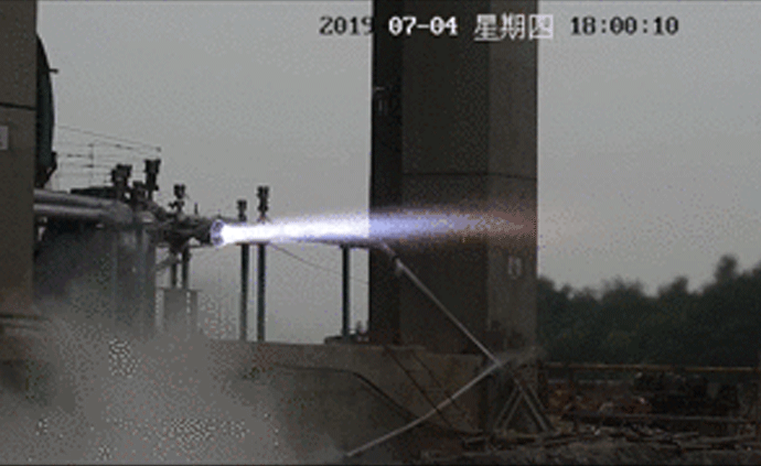 单次650秒!蓝箭航天10吨级发动机推力室长程试车成功