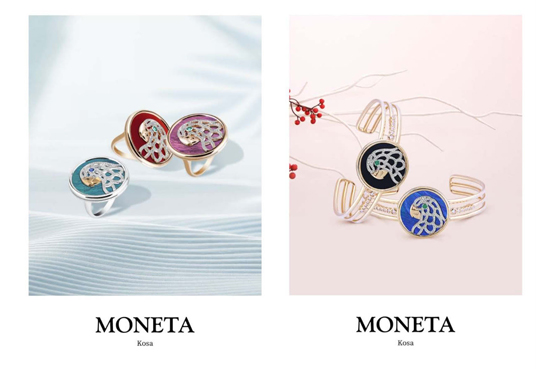 MONETA墨涅塔推出全新金刚鹦鹉Kosa系列珠宝