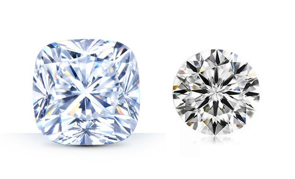垫形钻石和圆形钻石哪个贵