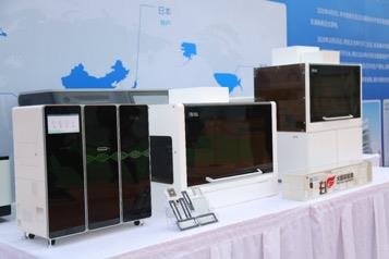 华大智造部分产品模型展示。