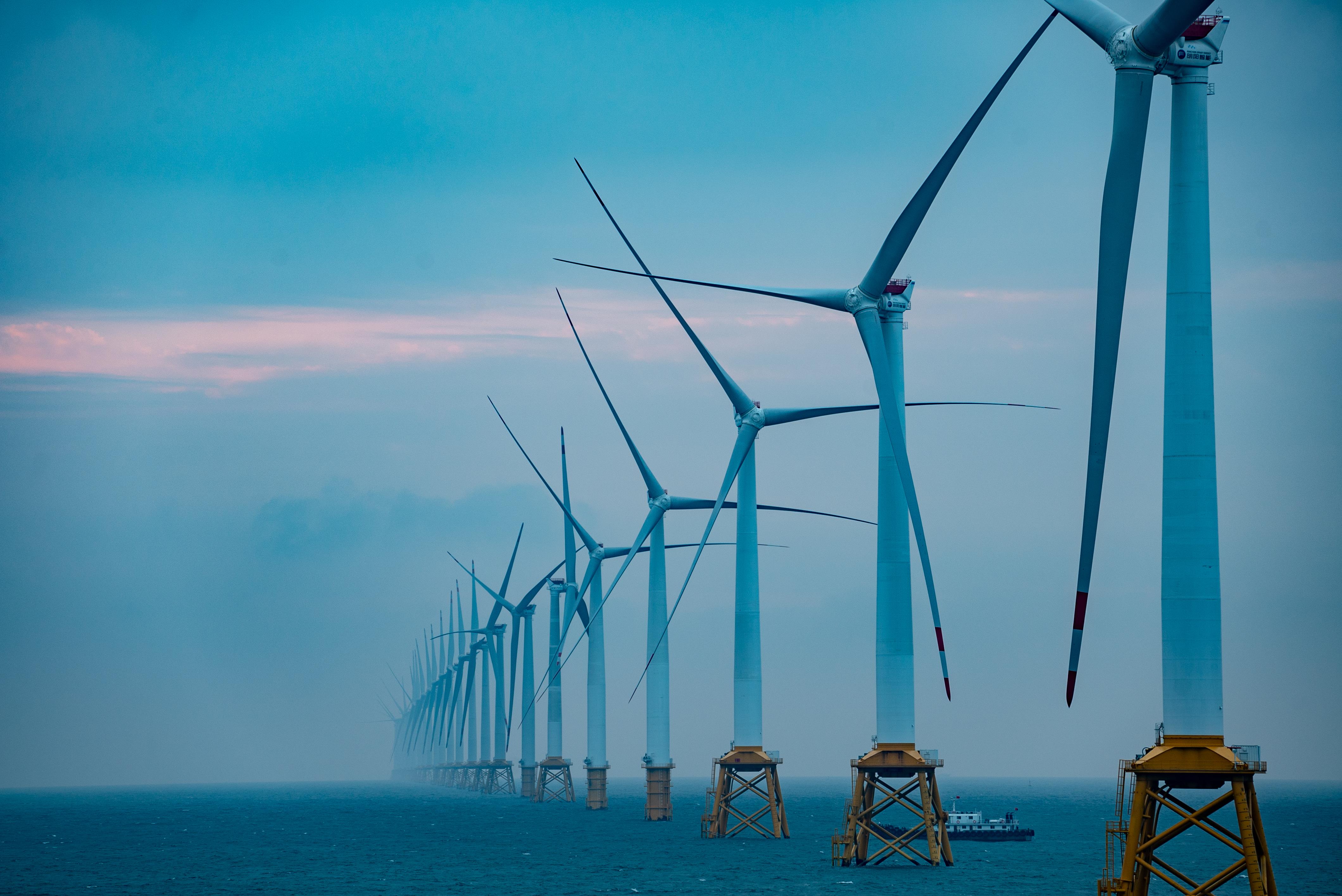 总装机40万千瓦,中广核阳江南鹏岛海上风电项目全容量