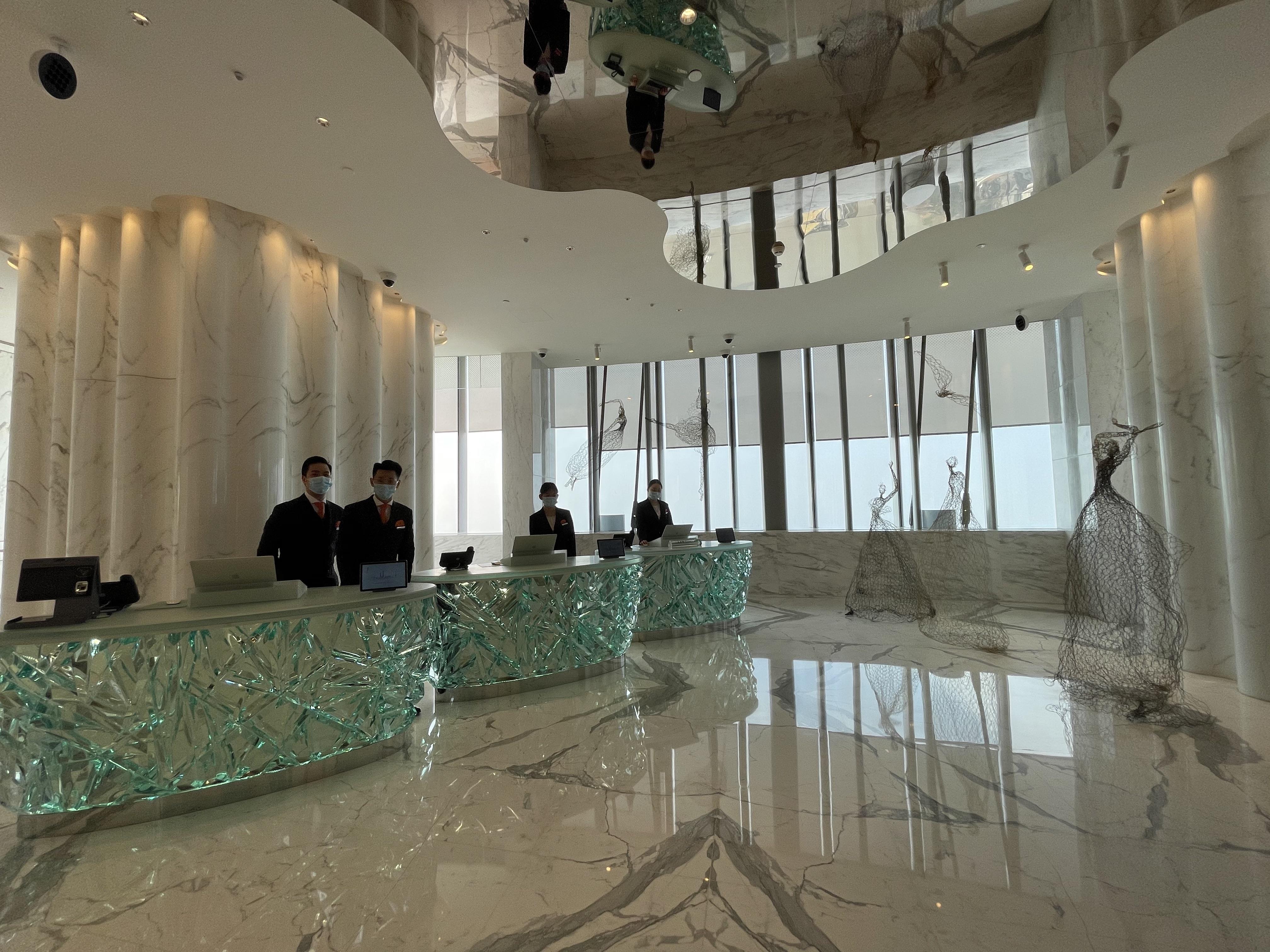 揭秘全球最高酒店:上海中心J酒店启动内部试营业