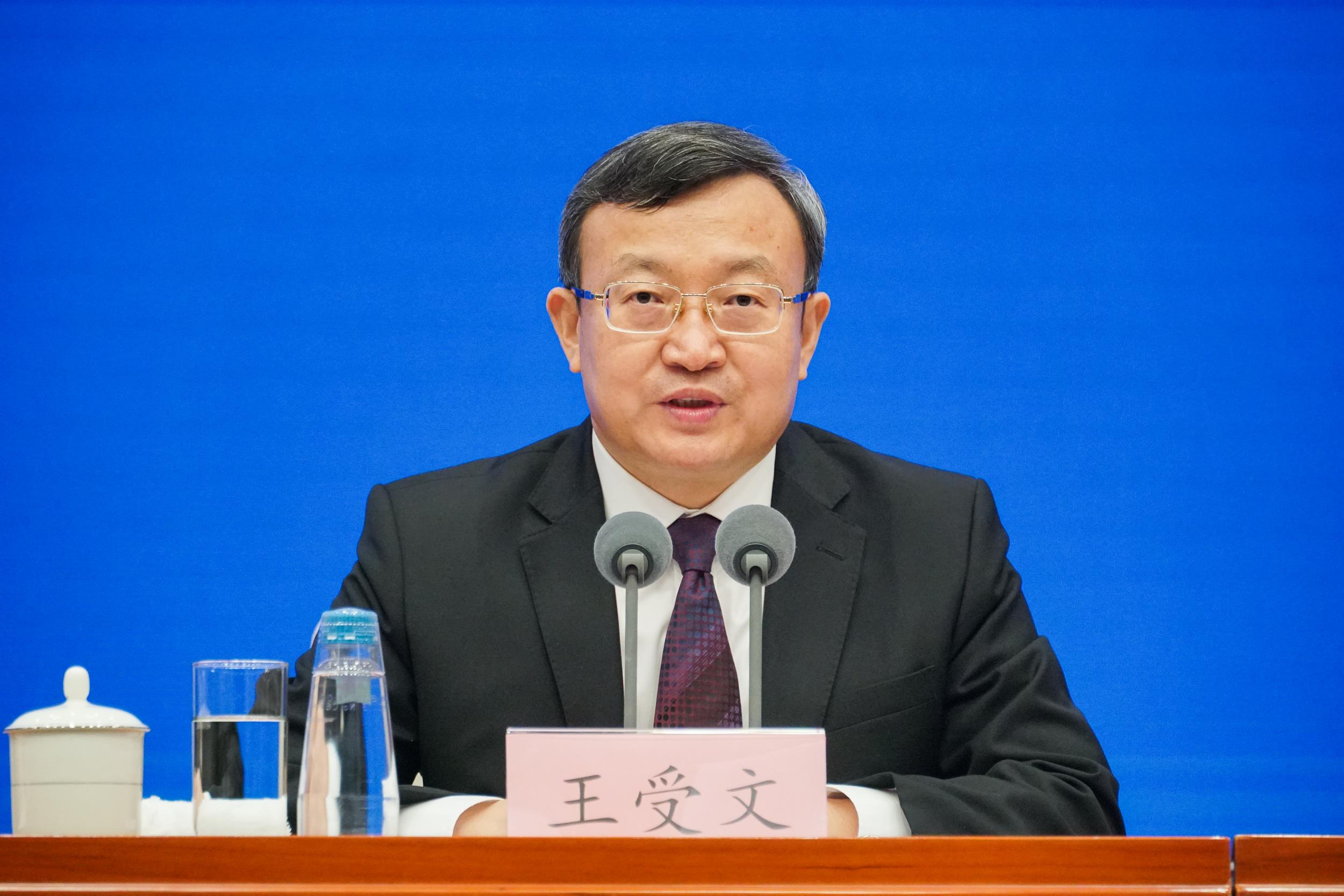 商务部副部长兼国际贸易谈判副代表王受文 记者 周頔 摄