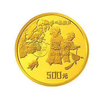 婴戏图5盎司金币价格 婴戏图5盎司金币值多少钱