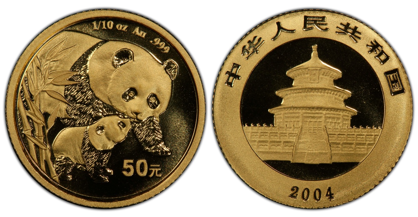 2004年的熊猫金币套装回收价 2004年的熊猫金币套装值多少钱