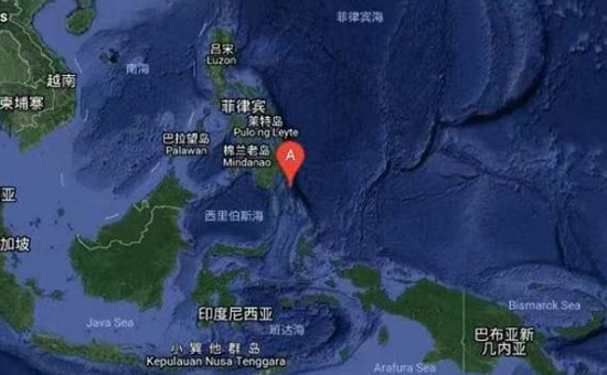突发！菲律宾棉兰老岛附近海域发生6.9级地震.jpg