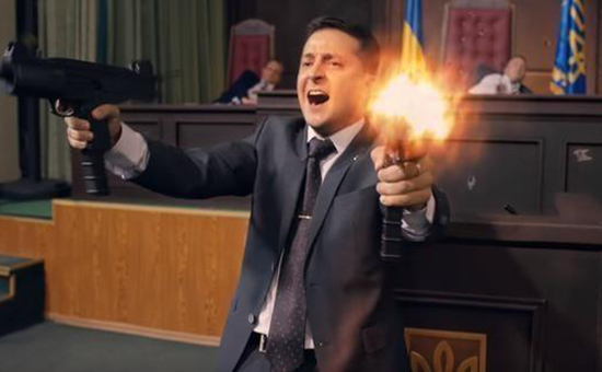 一片乱局!乌克兰总统大选将至 喜剧演员人气高涨 现任总统想连任阻力重重